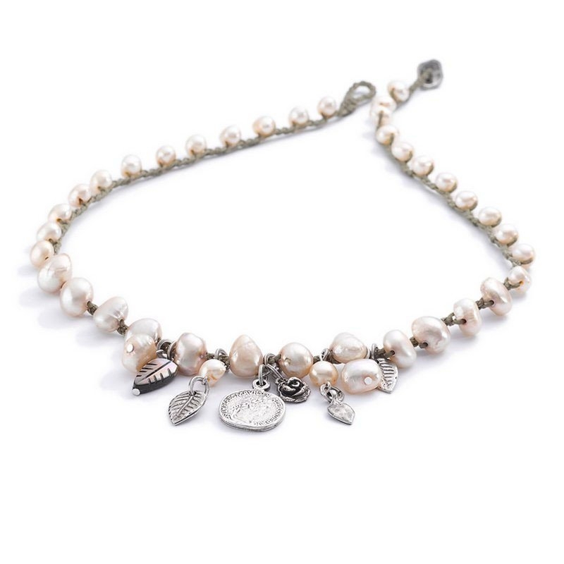 SEA Smadar Eliasaf Necklace with Pearls and Charms - 1