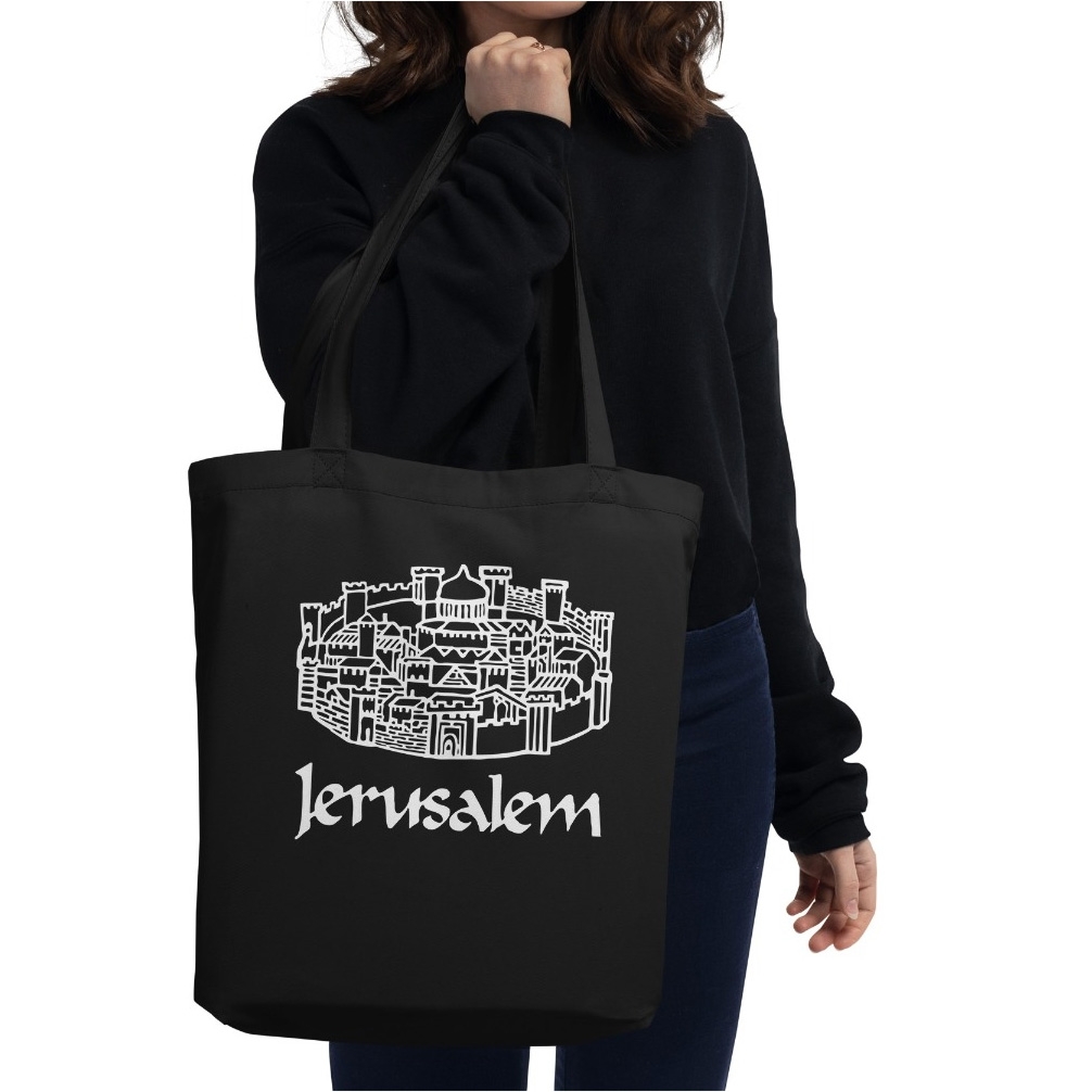 The Holy Old City of Jerusalem Eco Tote Bag - 1