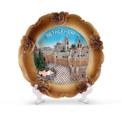 Treasure of Bethlehem Decorative Ceramic Plate - 1