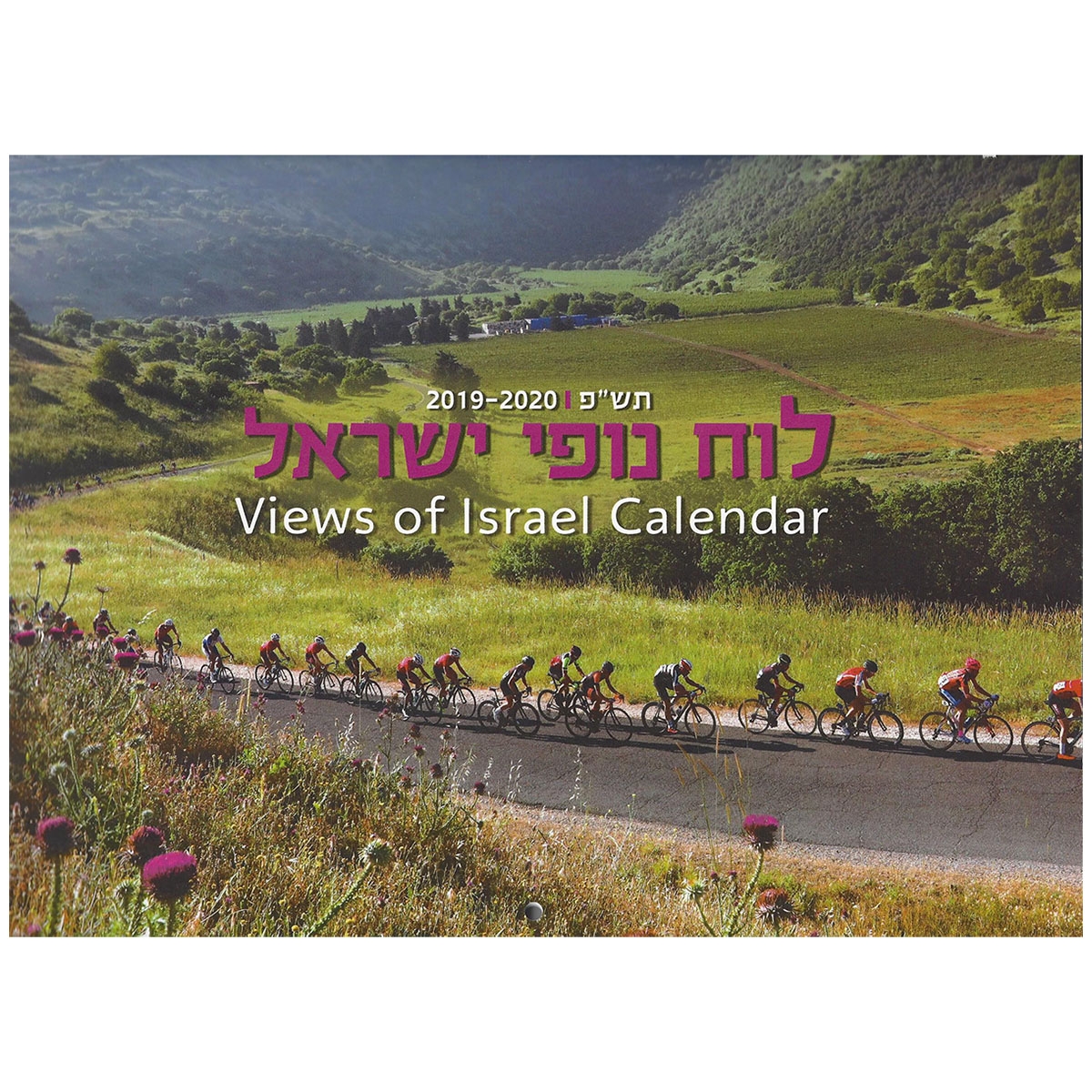 Deluxe Views of Israel Hebrew/ English Calendar 2019-2020 - 1